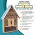 Large Wooden Bug & Bee Hotel - Metal roof
